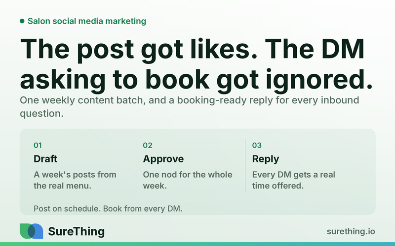 Salon Social Media Marketing: Connecting the Feed to the Booking Calendar